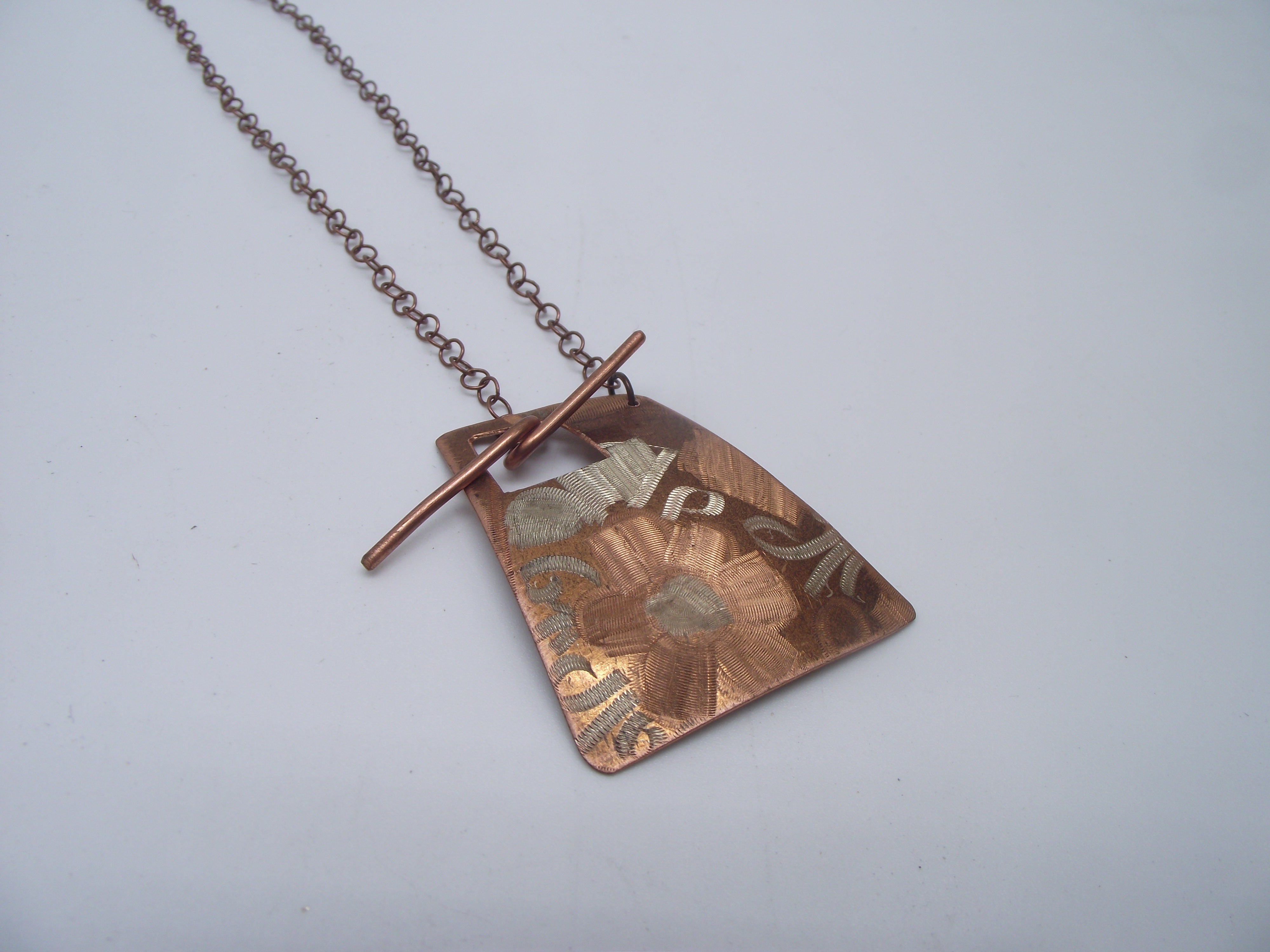 Turkish Copper necklaces-clasp at the front-01