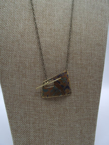 Indian Brass necklace-clasp at the front-02