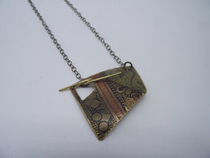 Indian Brass necklace-clasp at the front-03