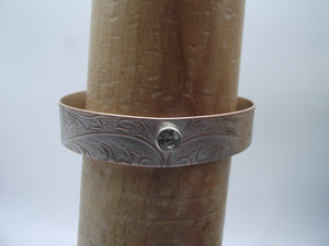 Silver bangle bracelet-05