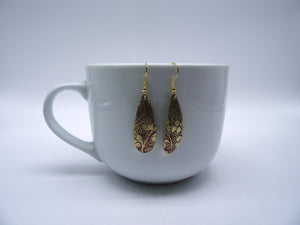 Brass Earrings Style #3-Wholesale