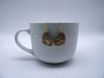 Brass Earrings Style #6-Wholesale