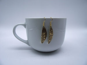 Brass Earrings Style #11-Wholesale