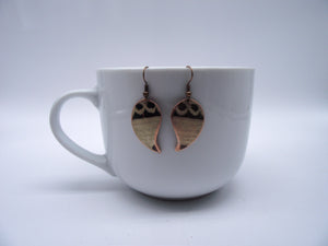 Copper Earrings Style #4-Wholesale