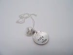 Dandelion Necklace-silver chain