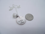 Dandelion Necklace-silver chain