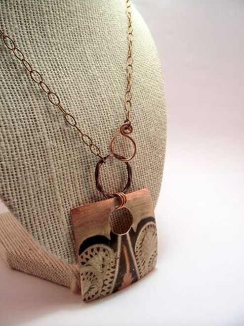 Adjustable Copper Necklace w/30” Chain-Wholesale