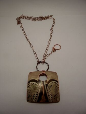Adjustable Copper Necklace w/30” Chain-Wholesale