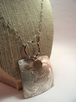 Adjustable Silver Necklace w/30” Chain-Wholesale