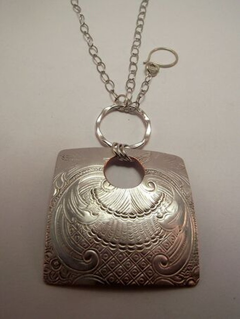 Adjustable Silver Necklace w/30” Chain-Wholesale