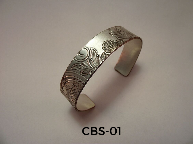 Silver Cuff Bracelet-Wholesale