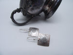 Silver Earrings-English Silver 005