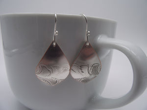 Silver Earrings-English Silver 001