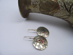 Brass Earrings - Indian Brass 005