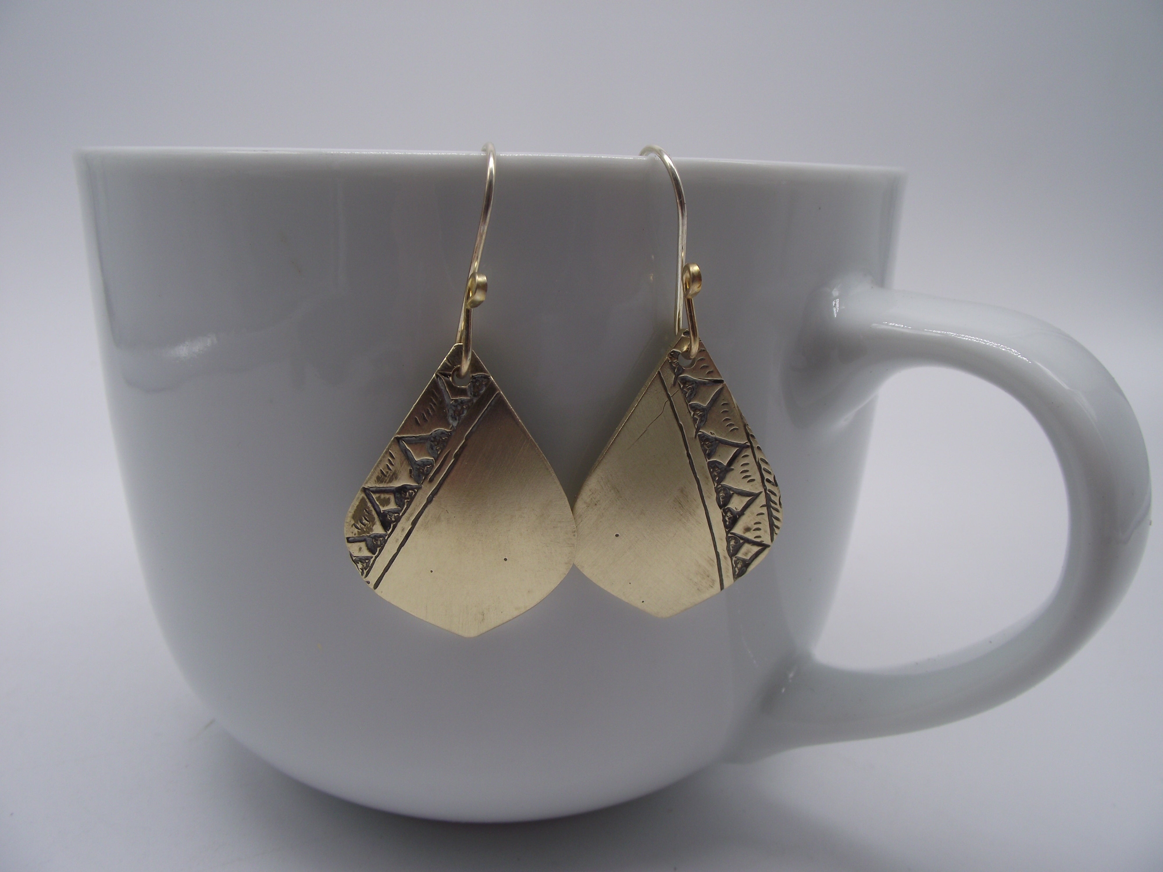 Brass Earrings - Indian Brass 002