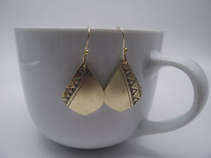 Brass Earrings - Indian Brass 002