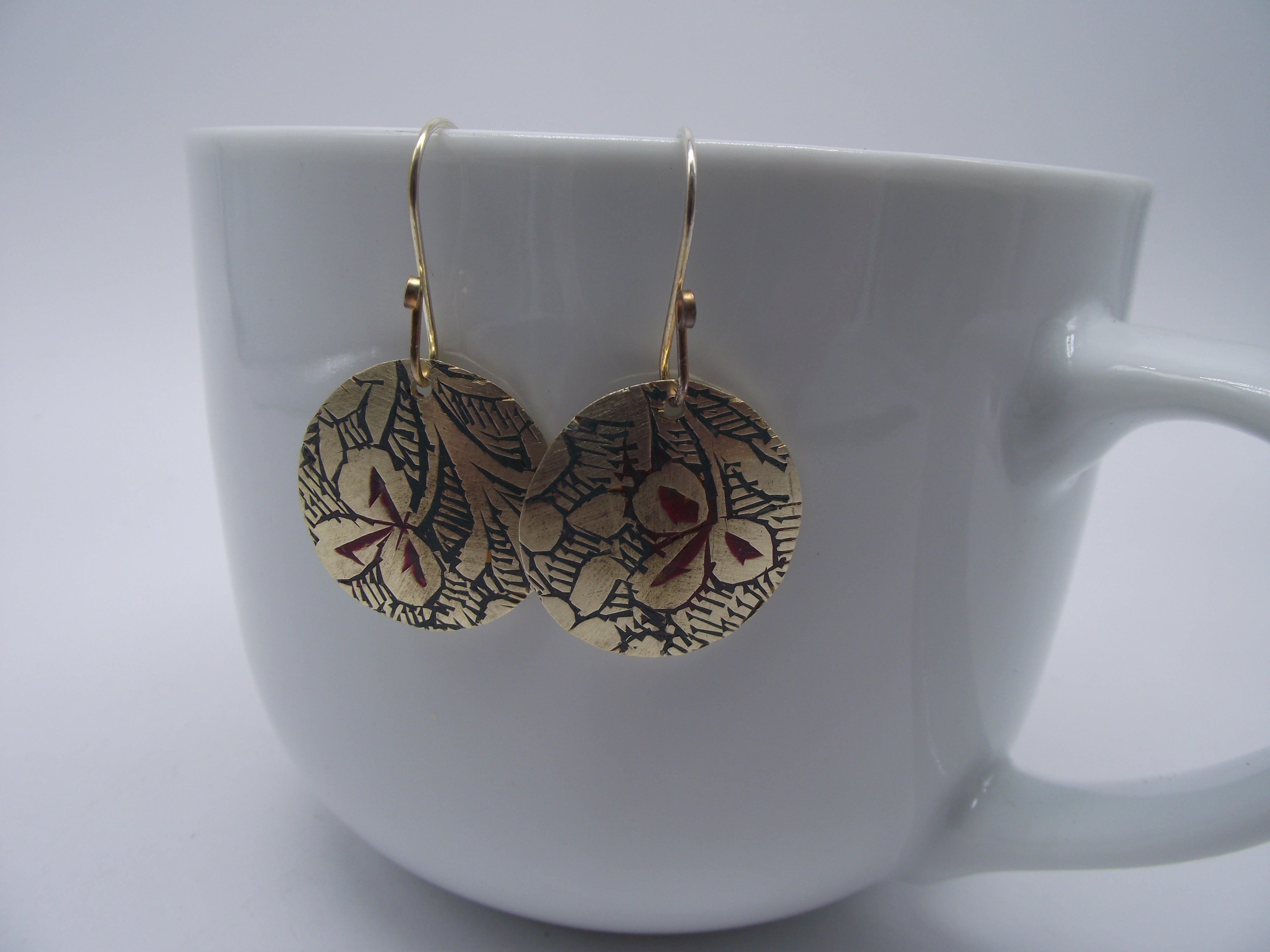 Brass Earrings - Indian Brass 005