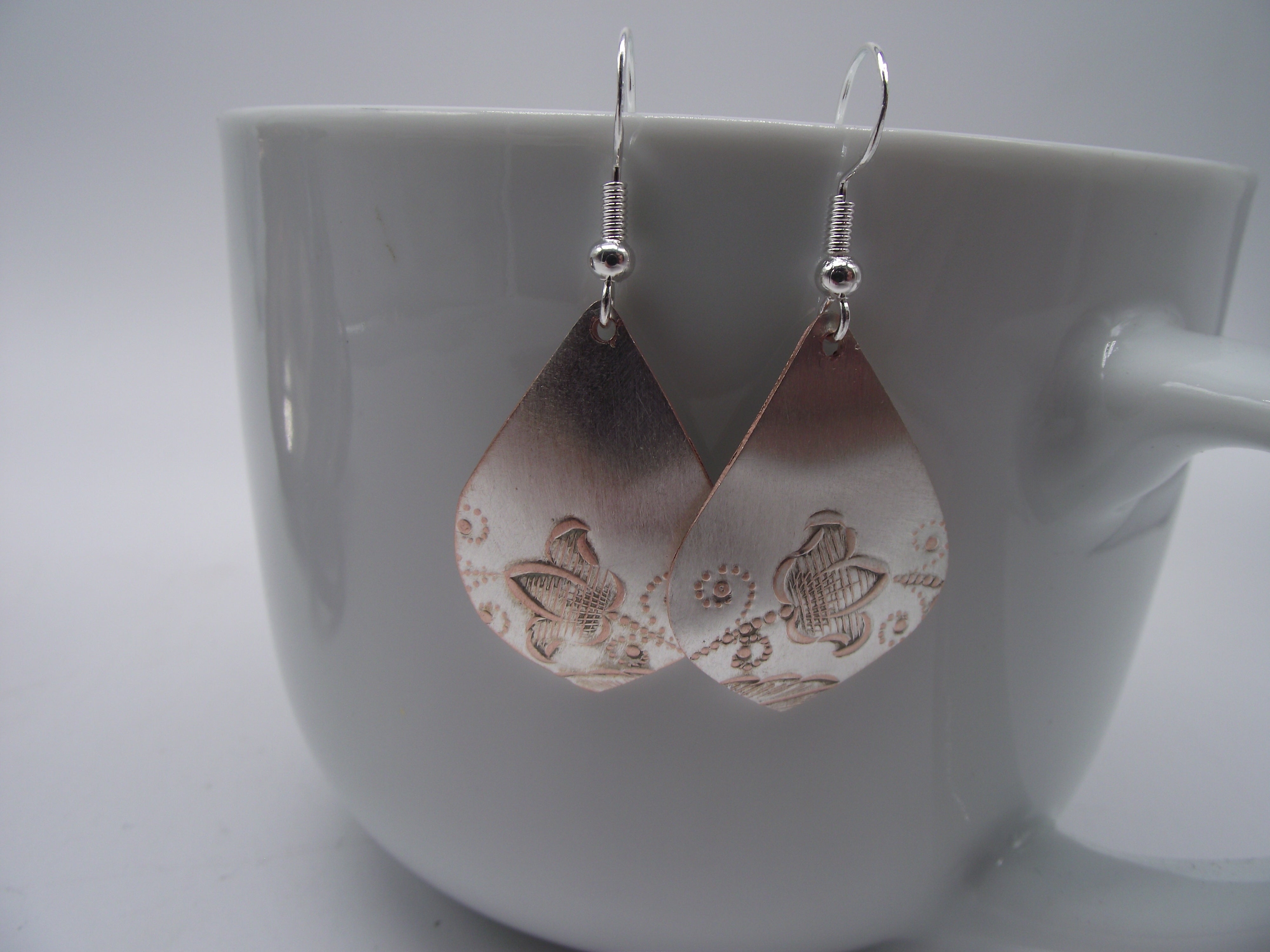 Silver Earrings-English Silver 002