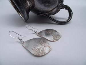 Silver Earrings-English Silver 004