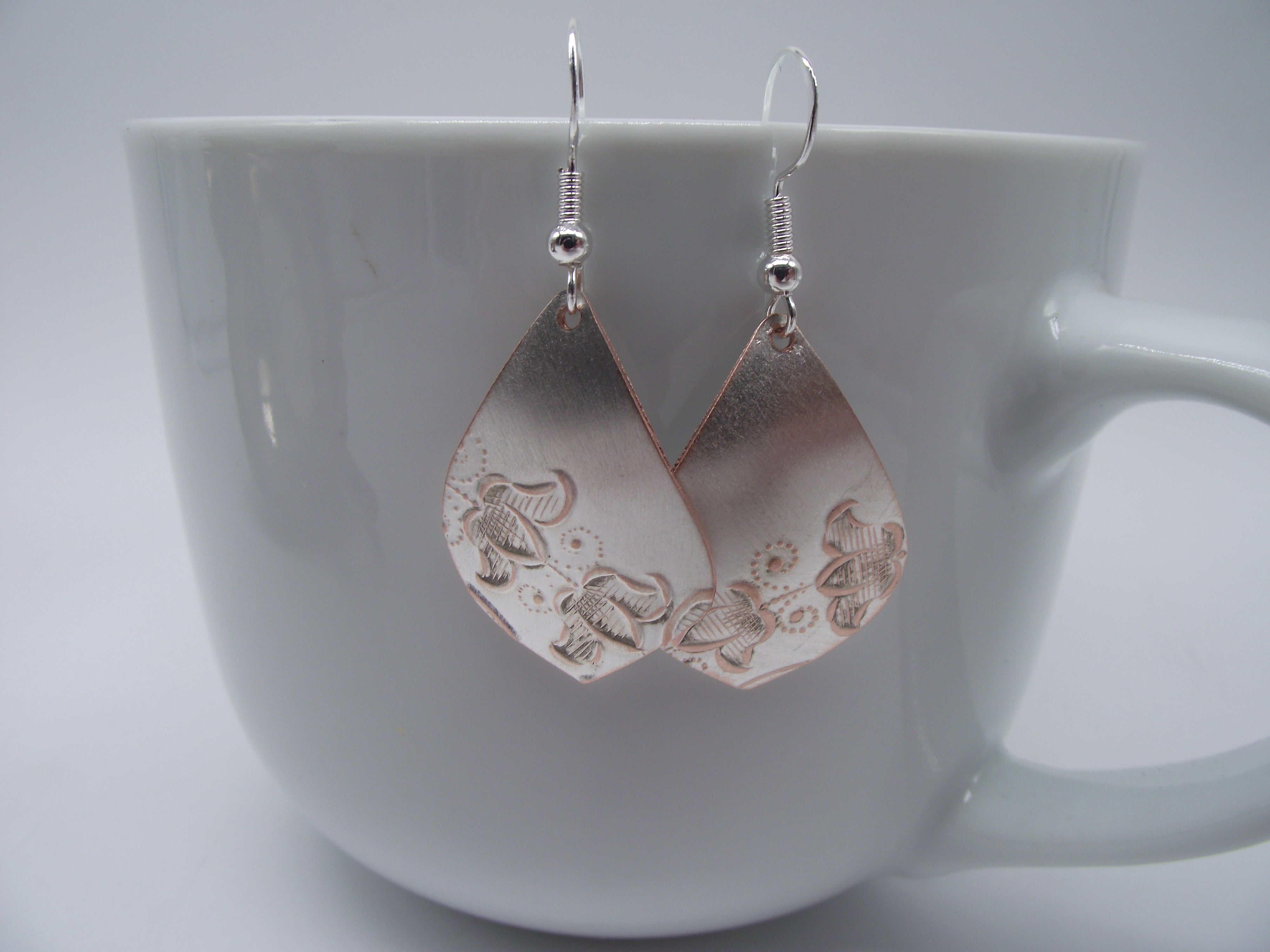 Silver Earrings-English Silver 007