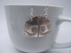 Silver Earrings-English Silver 010