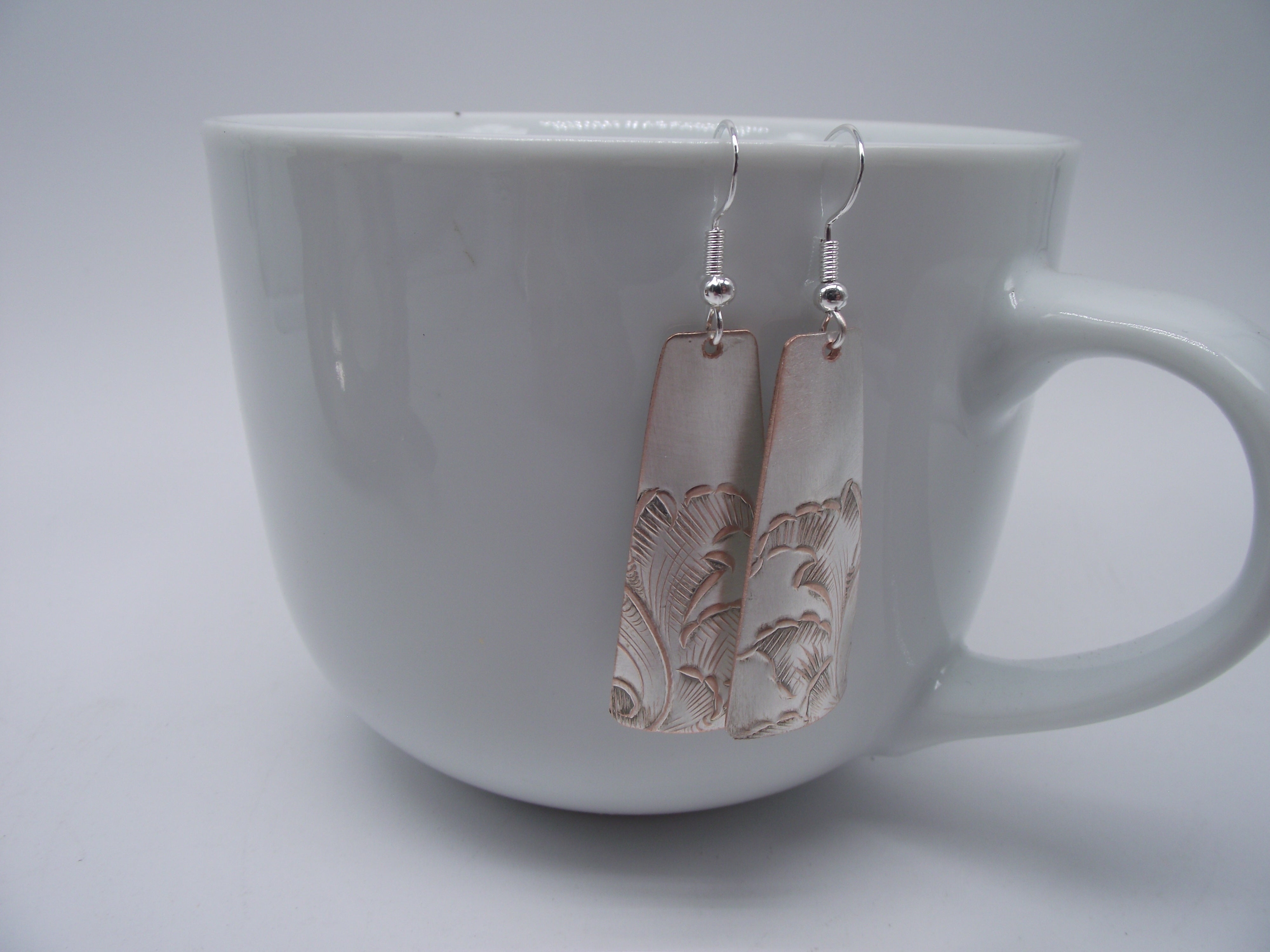 Silver Earrings-English Silver 012