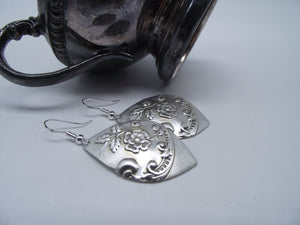 Silver Earrings-English Silver 015