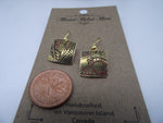 Mini Earrings Brass - 001