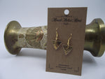 Mini Earrings Brass - 006