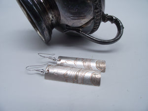 Silver Earrings-English Silver 017