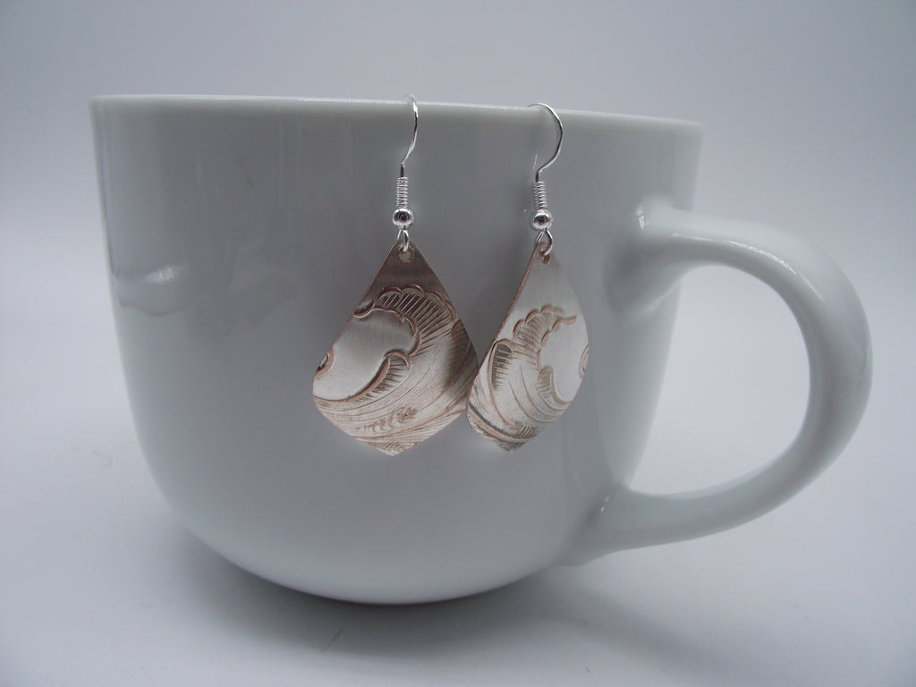 Silver Earrings-English Silver 016