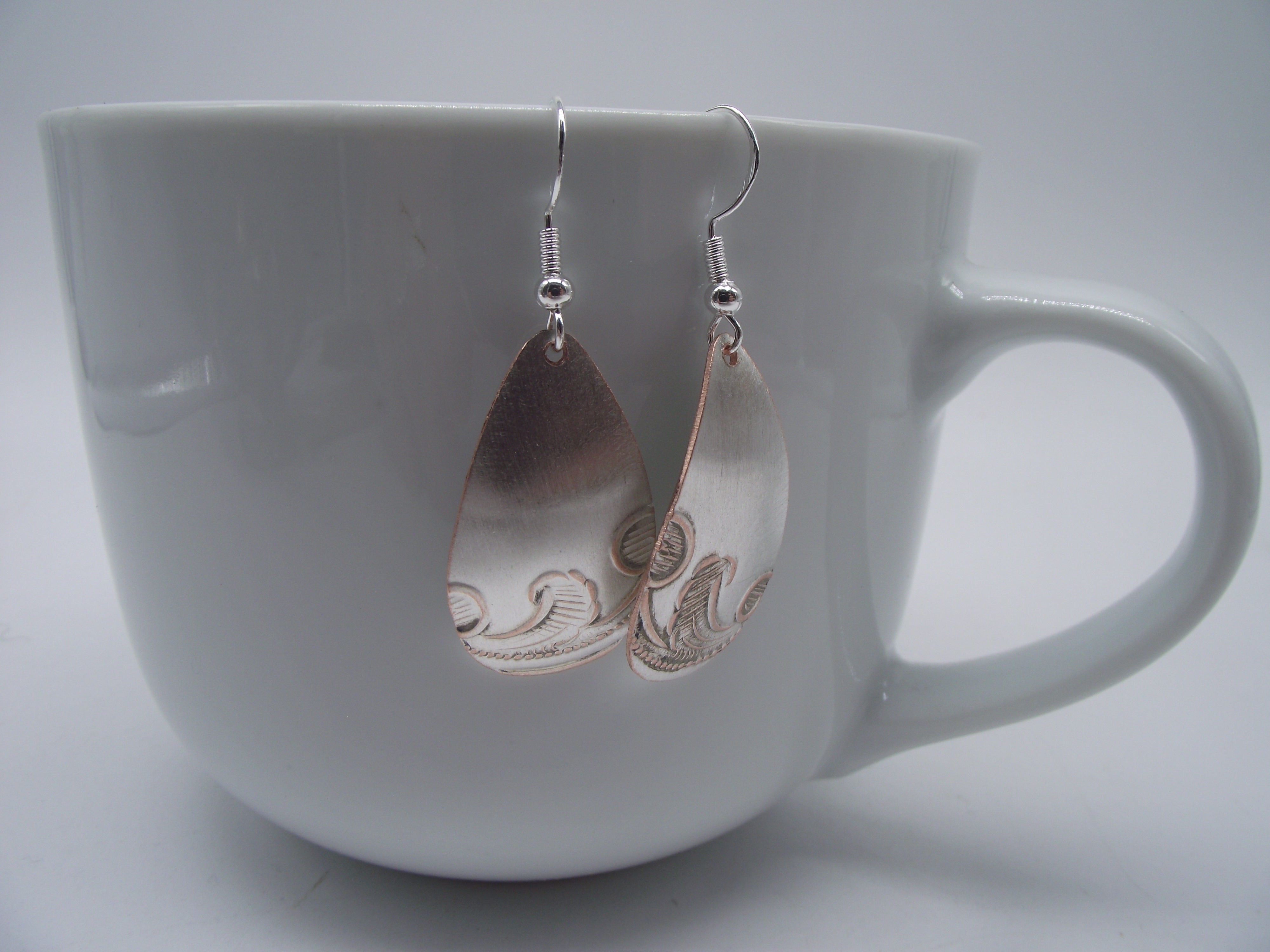 Silver Earrings-English Silver 008