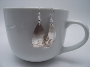 Silver Earrings-English Silver 008