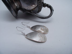 Silver Earrings-English Silver 008