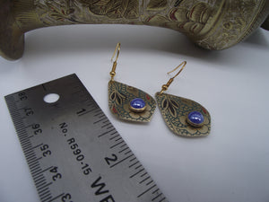 Gemstone earrings-12