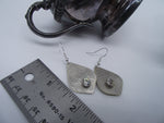 Gemstone earrings-silver 07
